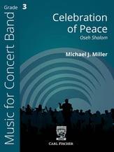 Celebration of Peace Concert Band sheet music cover